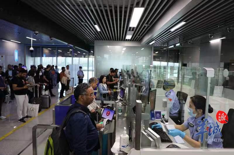 琶洲港澳客运口岸入境边防检查大厅